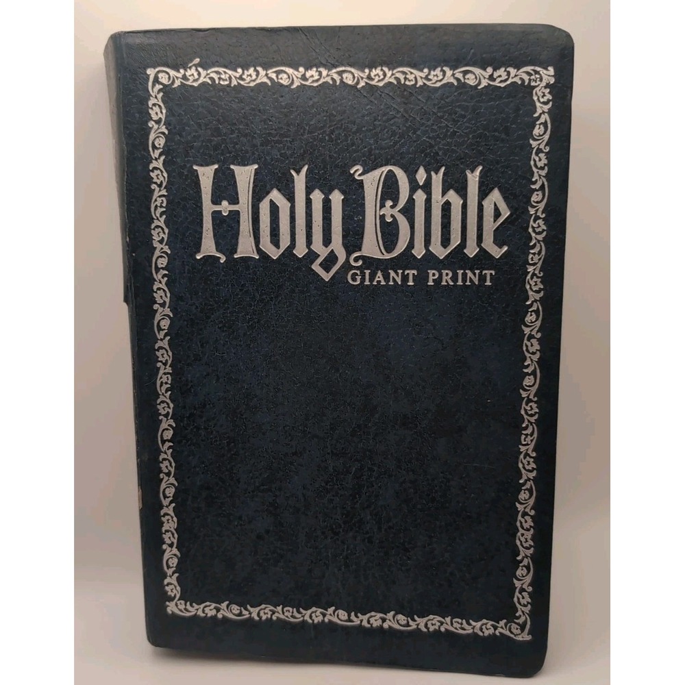 Regency King James Version GIANT Print CHRIST RED LETTERS Vintage Holy Bible‎
